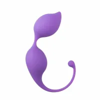 lovelife by ohmibod curved kegel balls fioletowe - trenażer mięśni kegla