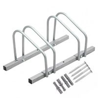 STOJAK ROWEROWY UNIWERALNY ŚCIENNY PODŁOGOWY 2 ROWEROWY