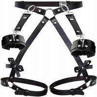 Bielizna Erotyczna Uprząż Sex BDSM Kajdanki Harness Gadżety Erotyczne