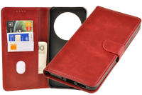 Etui portfel Wallet do Xiaomi Redmi 14C czerwony