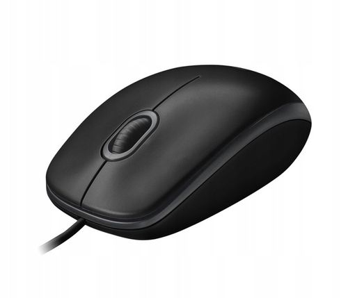 Mysz Logitech B100 przewodowa czarna USB 800 DPI na Arena.pl