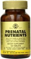SOLGAR Prenatal Nutrients - Witaminy i minerały prenatalne (120 tabl.)