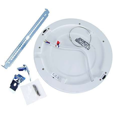 Oczko LAMPA sufitowa stropowa OLGA LED C 03769 Ideus okrągła OPRAWA plafon LED 24W 2700K, 4000K, 6500K natynkowy biały zdjęcie 2