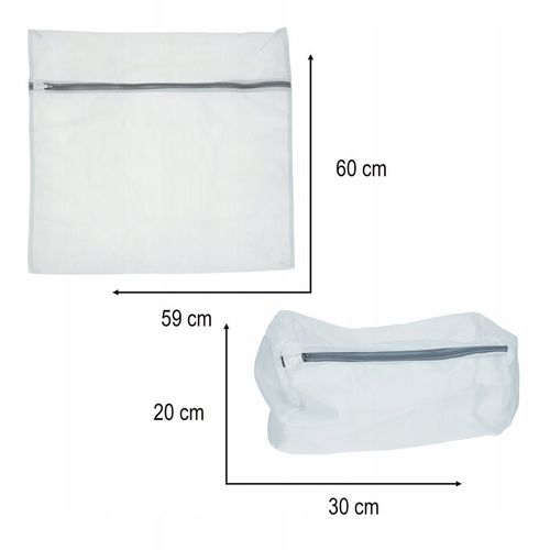 WOREK SIATKA DO PRANIA BIELIZNY SKARPET UBRAŃ WORECZEK Z ZAMKIEM 9 SZTUK na Arena.pl