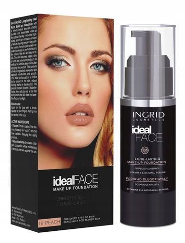 Ingrid IDEAL FACE Podkład Nr 16 Brzoskwinia 30 ml na Arena.pl