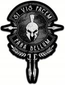 Naklejka na Auto Si Vis Pacem Para BellumbChcesz Pokoju Szykuj się na Wojnę