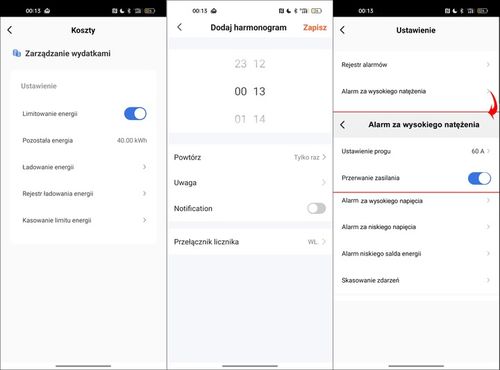 Licznik Miernik Energii Prądu 3 Fazy do 80A TUYA WiFi DIN 2-kierunkowy na Arena.pl