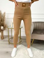 HIT! Legginsy damskie PRĄŻEK Wyszczuplające XL