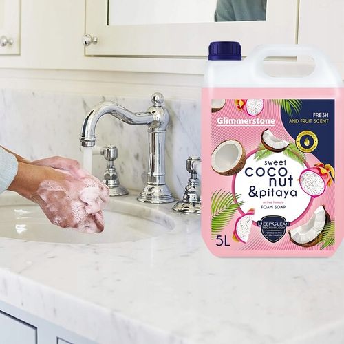 MYDŁO W PIANCE PIANIE ŚWIEŻY KOKOS I PITAJA DO DOZOWNIKÓW SPIENIAJĄCYCH 5L na Arena.pl