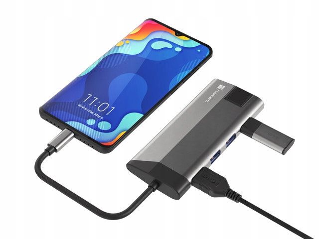 Stacja dokująca USB Natec Fowler Plus Multiport US zdjęcie 8