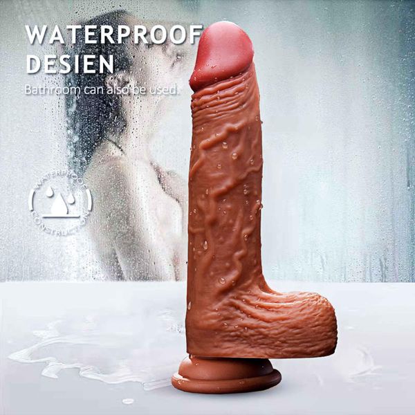 Wibrator-Silicone, Vibration 10, Rotate, Telescopic, Heating, 21Cm zdjęcie 5