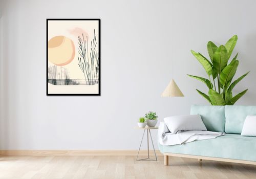 Plakat 70x100cm Pastelowy Wschód na Arena.pl