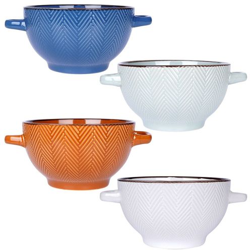 Miseczki ceramiczne 620 ml 4 szt. na Arena.pl