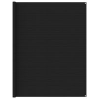 Wykładzina do namiotu, 250 x 550 cm, czarna