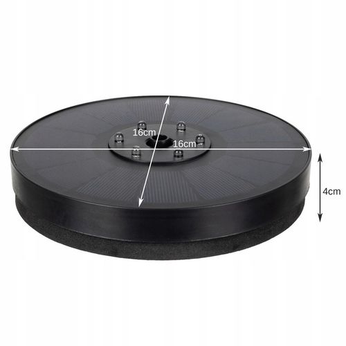 Fontanna Solarna Pompa do Oczka Wodnego Ogrodowa Pływająca LED Fontannowa na Arena.pl