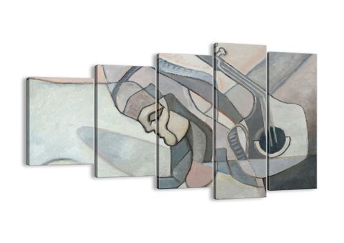 Obraz Na Płótnie - Kobieta Gitara  - 100X60 Cm - Eg100X60-3739 na Arena.pl