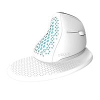 Mysz Pionowa Delux M618XSD Ergonomiczna Bezprzewodowa RGB OLED