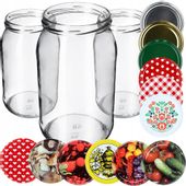 24x Słoik Słoiki 760ml Na Przetwory Zakrętka fi82