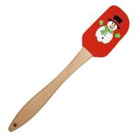 Łopatka szpatułka silikonowa świąteczna Bałwan