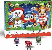 Kalendarz Adwentowy Ferrero Kinder Mix Tisch 2025 24 Sztuki - Niemcy