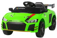 Auto na Akumulator 2 Silniki 45W 2 Aku 6V Ekoskóra Koła Eva Pilot Żółty