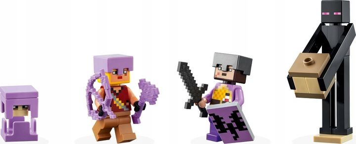 LEGO MINECRAFT 21242 ARENA ENDU SMOCZY ŁUCZNIK + Torba prezentowa zdjęcie 8