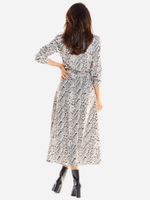 Uniwersalna Sukienka Szary | MUST HAVE Modna Sukienka Szary r.M Wygodna