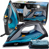 ŻELAZKO PAROWE ADLER AD 5032 3000W CERAMIKA STOPA REGULACJA/UDERZENIE PARY