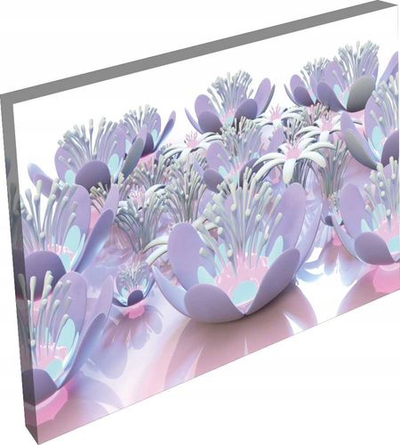 OBRAZ na płótnie KWIATY 3D drzewo abstrakcja 120cm na Arena.pl