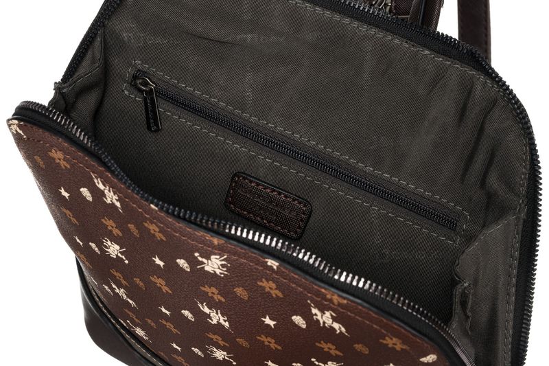 plecak 6866-2 d.brown zdjęcie 6