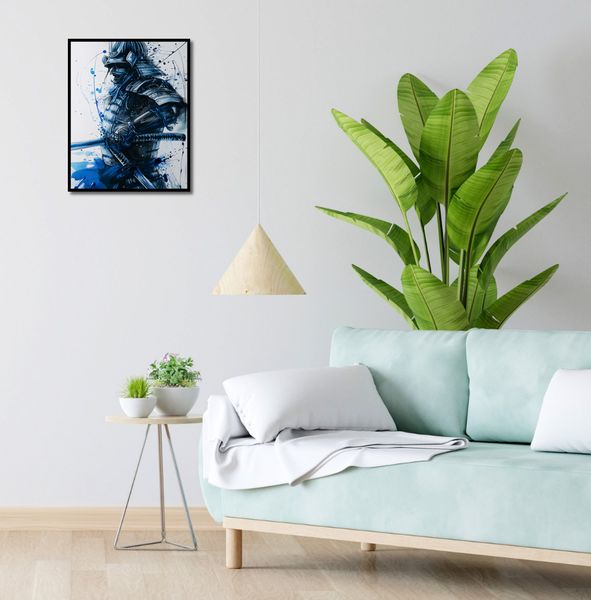 Plakat 40x50cm Samuraj w Błękicie zdjęcie 4