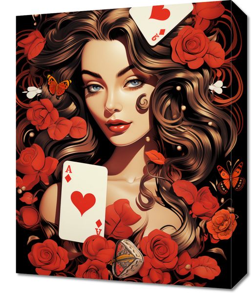 Obraz 40x50cm Różany Hazard zdjęcie 1