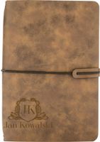 Notes z ekoskóry notatnik A5 grawer personalizowany PREZENT IMIĘ NAZWISKO