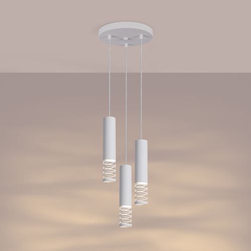 Lampa wisząca LAMI 3P biały na Arena.pl