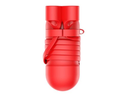 Baseus etui 2w1 pasek strap do Apple Airpods case Red na Arena.pl