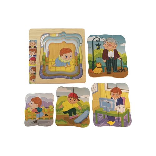 Top Bright - Puzzle warstwowe dziadek, okulary na Arena.pl