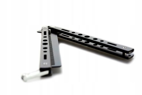 Nóż motylkowy motyl treningowy składany grzebień na Arena.pl