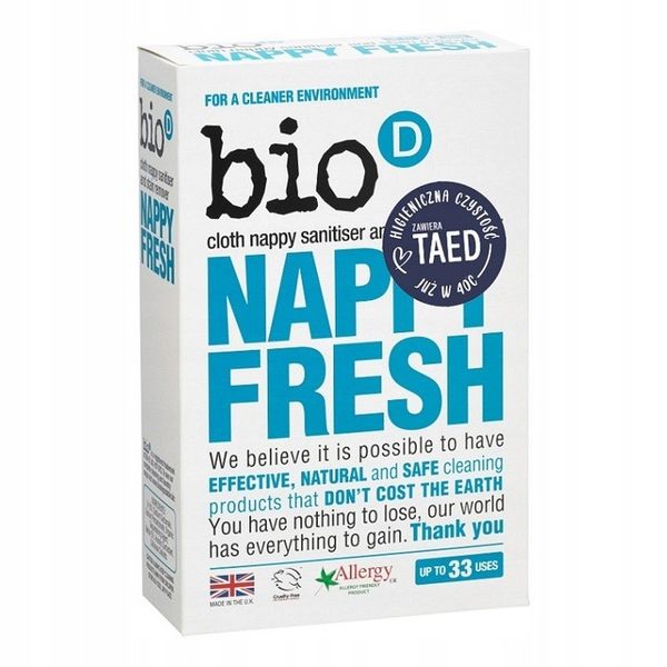 Nappy Fresh - dodatek do proszku Bio-D 500 g zdjęcie 1
