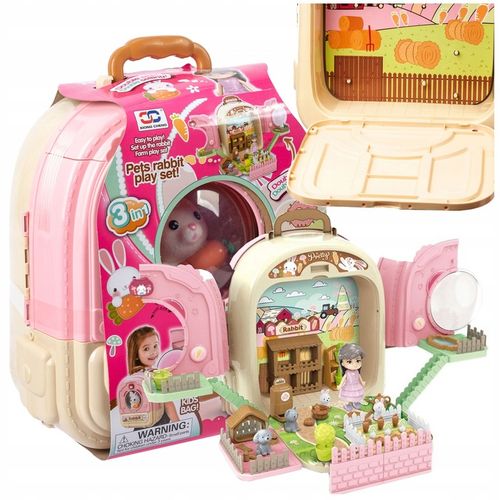 KRÓLIK OGRÓDEK W PLECAKU OPIEKA NAD KRÓLICZKIEM 2000827 na Arena.pl