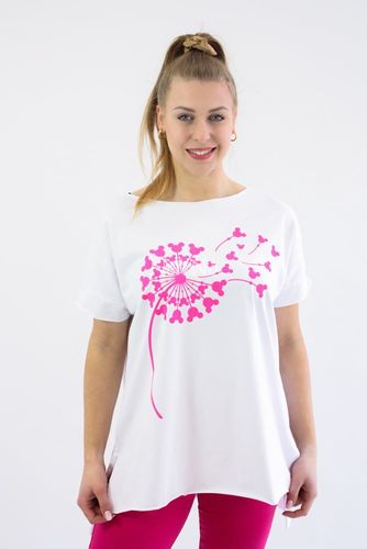 Koszulka laserowo cięta z dmuchawcem Euphoria Biała UNI DUŻY na Arena.pl