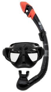Zestaw do nurkowania maska+fajka Aquawave Mano Set czarny
