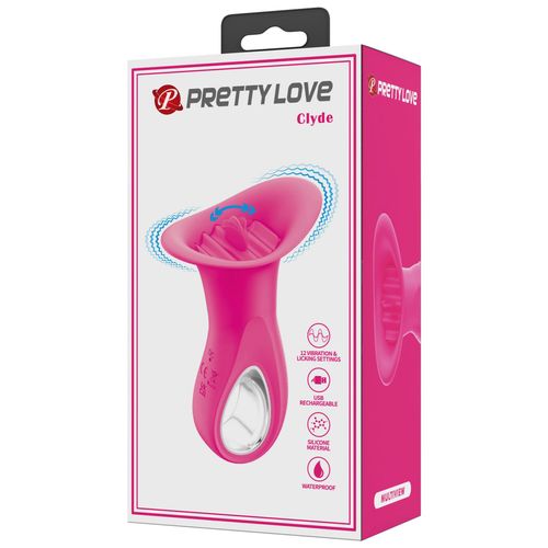 Pretty Love - Clyde, 12 Vibration Functions 12 Licking Settings na Arena.pl