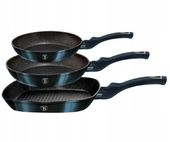 Zestaw patelni Berlinger Haus Metallic Line 3 elementy