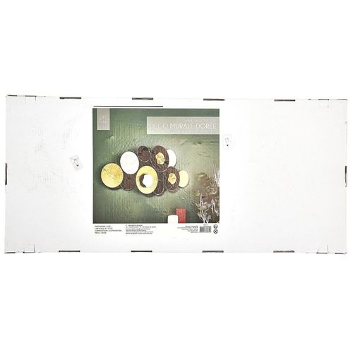 Dekoracja ścienna Anemone złota/ czarna na Arena.pl