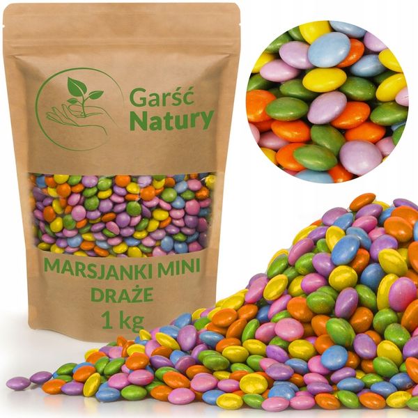 Posypka do lodów ciast deserów Marsjanki Draże zdjęcie 1