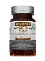 Witamina D3 Forte 4000 IU 120 kapsułek Singularis