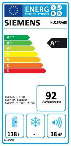 Lodówka Siemens KU15RA65 Biała na Arena.pl