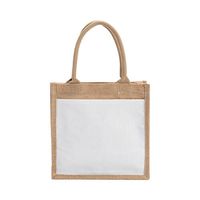 Jutowa torba 25 x 25 x 10 cm do sublimacji