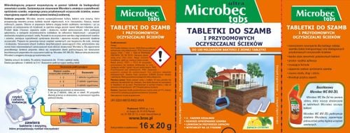 BROS - Microbec ULTRA - tabletka do szamb - 16 szt. na Arena.pl