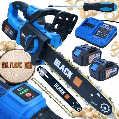 AKUMULATOROWA PILARKA PIŁA ŁAŃCUCHOWA DO DREWNA 2 X 21V 4 AH 30CM 12" na Arena.pl